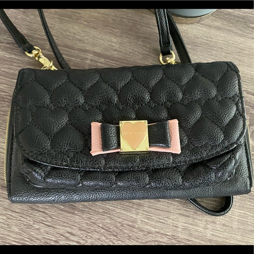 Betsy johnson wallet purse clutch